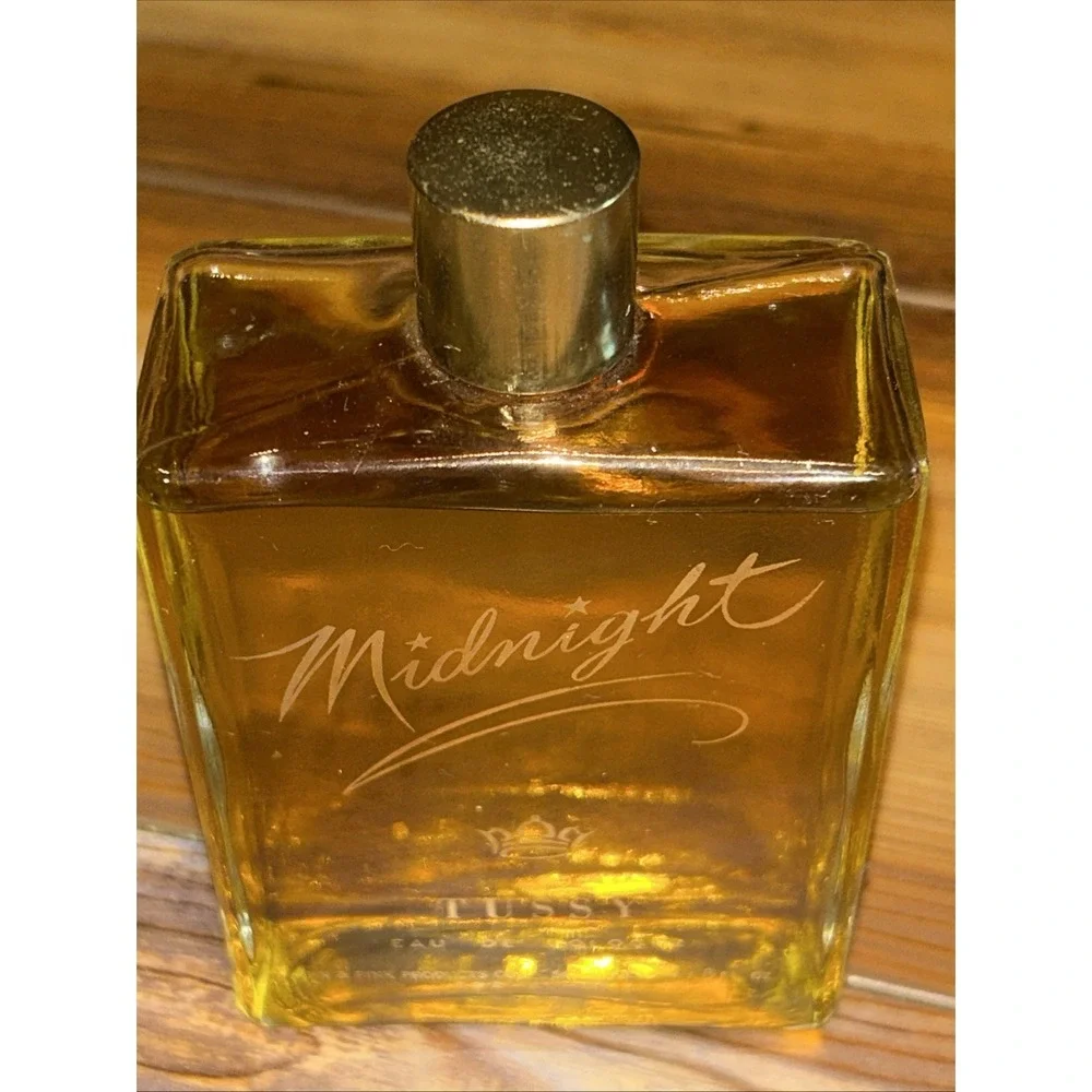 New Rare Tussy Midnight 8 FL Oz Eau de Cologne Splash Bottle 1950s/970s